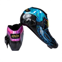 Patins à roulettes professionnels en fibre de carbone à 3 roues pour adolescents, avec cadre en aluminium et roues en alliage – Vente en gros