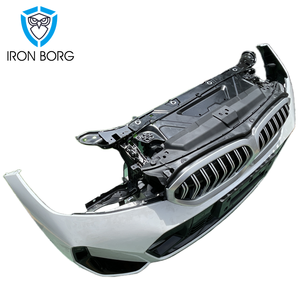 Kit de Parachoques Delantero Original para BMW <span class=keywords><strong>Serie</strong></span> <span class=keywords><strong>3</strong></span> 2022 <span class=keywords><strong>2023</strong></span>, Rejilla, Radiadores, Ventilador de Refrigeración, Kit de Carrocería G20 G21 FaceLift - Product Image 2