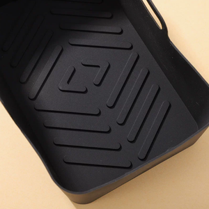 <b>Silicone</b> <b>Baking</b> <b>Tray</b> Reusable Heat Resistant Non-Stick <b>Silicone</b> Liner Compatible with Air Fryer <b>Baking</b> Accessories - Product Image 4