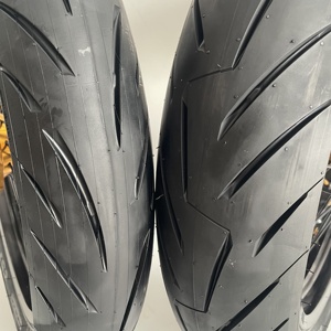 17 inch gouden CNC naaf supermoto wielset met straatband voor Talaria Komodo elektrische crossmotor complete velg vervangingskit - Product Image 3