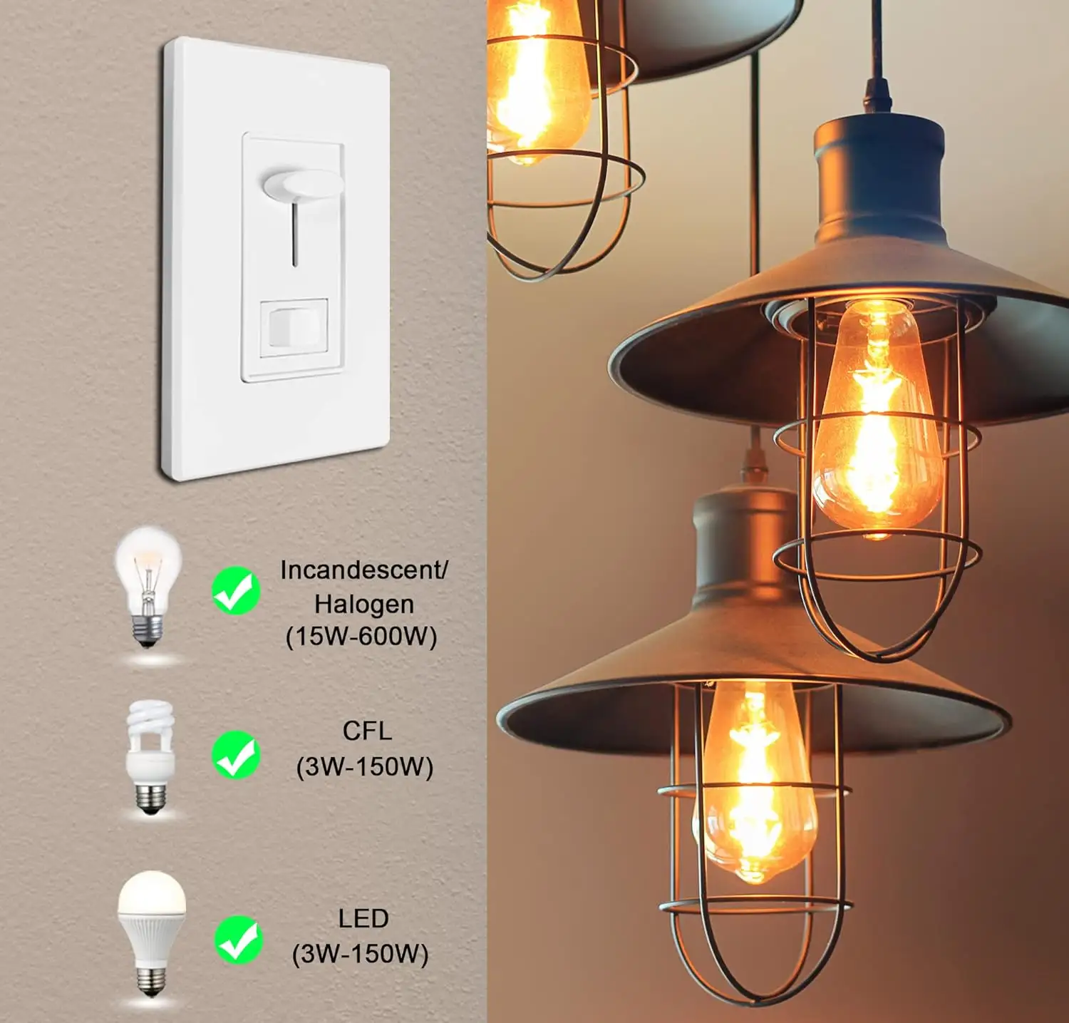 3Greace electric accessories for house canadian standard electrical switch dimmer switch