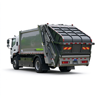 Camion compacteur de déchets entièrement électrique Foton Auman 14CBM, véhicule de collecte de déchets municipaux, compacteur de déchets à vendre