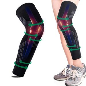 UV Full Long Leg Compression Sleeves Knee <strong>Brace</strong> Support for Running Basketball Cycling Workout Sports for Men and Women - Product Image 2