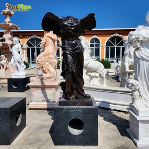 YOUFINE Grande <span class=keywords><strong>Statua</strong></span> di Dea Greca a Grandezza Naturale Scultura in Bronzo da Esterno Donna Senza <span class=keywords><strong>Testa</strong></span> <span class=keywords><strong>Statua</strong></span> della Vittoria Alata - Product Image 2