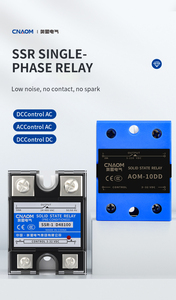 รีเลย์โซลิดสเตตแบบพลิกฝาปิด รุ่นใหม่ ไร้เสียงรบกวน <span class=keywords><strong>SSR</strong></span> 220V ขนาดเล็ก เฟสเดียว DA/AA/DD - Product Image 2
