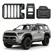 Panier de toit en alliage d'aluminium pour bagages, échelle latérale et boîte latérale pour Toyota 4Runner TRD Pro 2025+