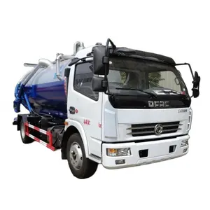 Dongfeng DFAC 6000 litre vidanjör 4x2 8cbm Fecal vakum pompası kamyon satılık
