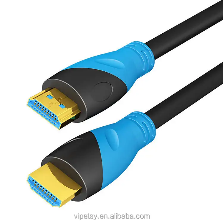 Kabel HDMI 4K kecepatan tinggi, kabel HDR 2024 3D, kompatibel untuk MacBook Pro UHD TV proyektor PC 2.0