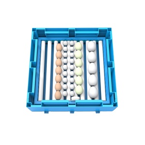 Incubadora de Huevos de Gallina con Capacidad para 192 Huevos, Incubadora Azul para Granjas Avícolas - Product Image 4