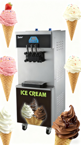 เครื่องทำไอศกรีมให้บริการแบบนิ่มเชิงพาณิชย์สินค้าจีน - Product Image 2