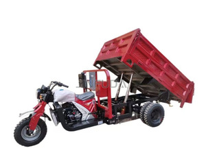 รถเทรลเลอร์สามล้อแบบมีมอเตอร์200cc ขนาด1.8*1.3กล่องขนส่งรถจักรยานยนต์แบบใช้แก๊สพร้อมรถขนดิน - Product Image 2