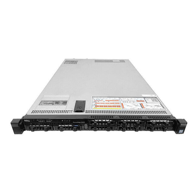 PowerEdge R630 Rack Server for Fast Computing 3.20GHz 8-Core 128GB RAM High-Capacity SSDs Used in Stock