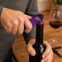Ouvre-bouteilles gravés au laser avec logo, ouvre-bouteilles en métal personnalisés, cadeaux de fêtes, directement de l'usine