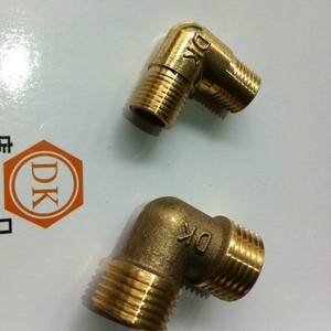DK Copper Thread Elbow Connector Male Female Right Angle Adapter For Plumbing Fixtures - Product Image 3