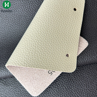 Cuir synthétique PU écologique en petite quantité, texture litchi, pour sièges de voiture, canapés, chaises, lits, revêtements, résistant aux taches