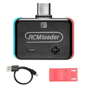 Switch RCM Loader Original V5 RCM Loader Auto Clip Jig Tool For Nintendo Switch NS Console With USB Cable