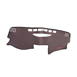 Tapis de tableau de bord en similicuir imperméable, <span class=keywords><strong>protection</strong></span> anti-rayures pour <span class=keywords><strong>voiture</strong></span> - Product Image 2