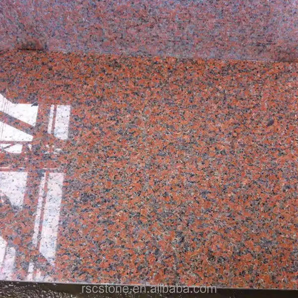High Quality Polished Maple Red G562 Granite Slab and Tile Natural Rose Red Granite for Wall and Floor Tiles