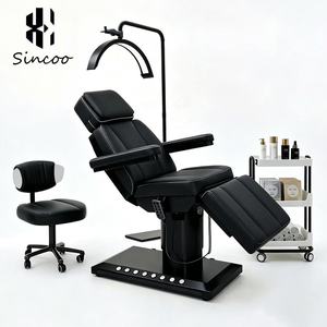 Manufacturer Gold 3 Motors Electric Facial Spa Massage Table <b>Bed</b> Luxury Beauty Saloon Cosmetic Beauty Eyebrow Makeup <b>Bed</b> - Product Image 1