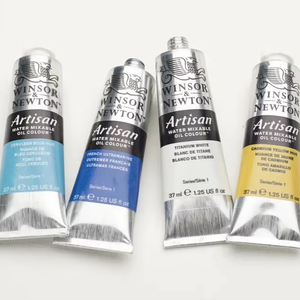 Pinturas <span class=keywords><strong>al</strong></span> <span class=keywords><strong>Óleo</strong></span> Mezclables con Agua <span class=keywords><strong>Winsor</strong></span> <span class=keywords><strong>Newton</strong></span>, Tubo de 37 ml, 29 Colores, para Lienzo, Vidrio o Papel, Empaque Suelto - Product Image 1