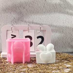 แม่พิมพ์หล่อเรซินแฮนด์เมดสำหรับเครื่องประดับตกแต่งแบบทำมือแม่พิมพ์หัวซองจดหมายทำจากซิลิโคนสไตล์อิน W0488 - Product Image 1