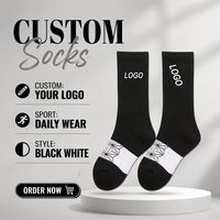 Chaussettes de sport de haute qualité, design OEM personnalisé, classiques, épaisses, de qualité supérieure, pour la course à pied, le basketball, le football, la salle de sport, pour hommes