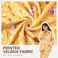 Tissu en velours polaire imprimé personnalisé populaire, 100 % polyester, tissu Velboa pour vêtements