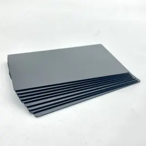 0.8Mm Anodize Oppervlak Custom Voor Laser Gegraveerd Gedrukt Metalen Creditcard Aluminium Visitekaartje Blanks