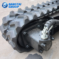 Mini-excavatrice sur chenilles diesel avec fonction de bras pivotant, pelle hydraulique pour chantier, excavatrice compacte