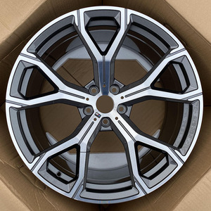 ล้อฟอร์จใหม่เหมาะสำหรับล้อ X5 BMW ดัดแปลงล้ออลูมิเนียมอัลลอยด์ X7 X6M รถยนต์ <span class=keywords><strong>IX</strong></span> XM - Product Image 3