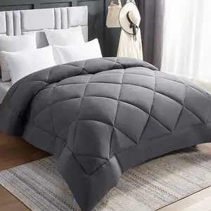 Duvet,Hotel Quilt, Microfiber Comforter Down Quilt Bed Duvet For Home Hotel