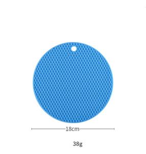 USSE <b>Silicone</b> Trivets Heat Resistant Pot Holder,Trivets for Hot Dish Nonslip Insulation Honeycomb Rubber Hot <b>Pads</b> - Product Image 3