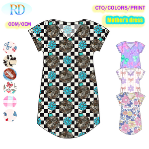 <span class=keywords><strong>Chemise</strong></span> <span class=keywords><strong>de</strong></span> <span class=keywords><strong>nuit</strong></span> pour <span class=keywords><strong>femme</strong></span> en fibre <span class=keywords><strong>de</strong></span> bambou Ruidian, manches courtes, col en V, imprimé vache western, robe <span class=keywords><strong>de</strong></span> <span class=keywords><strong>nuit</strong></span> pour <span class=keywords><strong>femme</strong></span>, impression personnalisée OEM, vêtements <span class=keywords><strong>de</strong></span> détente - Product Image 5