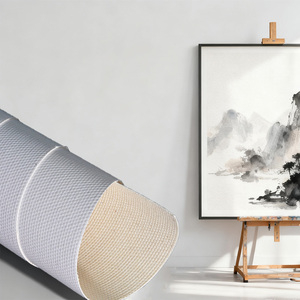 Sinh thái dung môi mờ poly-cotton <span class=keywords><strong>Polyester</strong></span> Vải 380gsm in VảI Kéo dài in phun vải cho nghệ thuật-Bền - Product Image 2