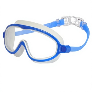 Gafas de Natación <span class=keywords><strong>para</strong></span> Niños con Marco Grande, Gafas de Natación Impermeables con Junta de Silicona y <span class=keywords><strong>Lentes</strong></span> de PC, Venta al por Mayor de Artículos de Natación <span class=keywords><strong>para</strong></span> Piscina - Product Image 1