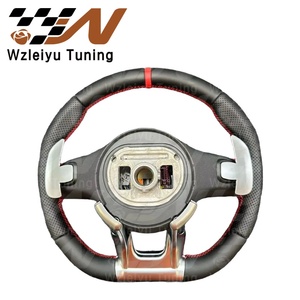 Volante in Fibra di Carbonio Stile AMG, Upgrade Interno Sportivo da Corsa, Modificato per <span class=keywords><strong>Mercedes</strong></span> Benz <span class=keywords><strong>Serie</strong></span> <span class=keywords><strong>C</strong></span> GLC E ML - Product Image 6