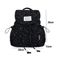 Sac à dos en velours côtelé à motif en forme de nœud, sac à bandoulière pour femme, sac à dos décontracté tendance pour étudiants