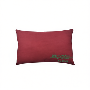 Cuscino Elegante in Lino Rosso Vino Azabu 40*60, Cuscino per Seduta e Decorativo - Product Image 1