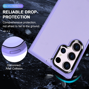 Cover posteriore morbida per telefono cellulare Skin feel per samsung galaxy s23 custodia per telefono colorata ultra traslucida per iphone - Product Image 2