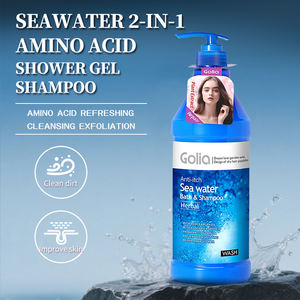 <span class=keywords><strong>Eau</strong></span> <span class=keywords><strong>de</strong></span> <span class=keywords><strong>mer</strong></span> naturelle <span class=keywords><strong>de</strong></span> marque OEM 2-en-1 nettoyage en profondeur soins <span class=keywords><strong>de</strong></span> la peau shampooing hydratant gel douche acide aminé contrôle <span class=keywords><strong>de</strong></span> l'huile pour les hommes - Product Image 2
