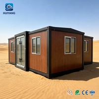 Installation rapide, conteneur pliable extensible coupe-vent et anti-émeute, style hôtel, style australien, dortoir