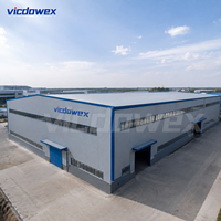 VICDOWEX Bâtiment en structure acier sur mesure pour usine industrielle, entrepôt et atelier