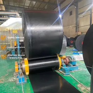 Kömür madeni kum taş taşıma üretim tesisi için konveyör bant kauçuk naylon PVC döngü kemer - Product Image 2
