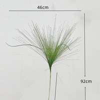 Herbe artificielle en plastique pour fontaine, verdure de 40 cm de diamètre, accessoires d'illustration pour hôtels, maisons, photographie extérieure, aménagement paysager