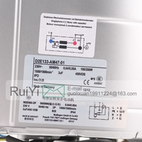 Ventilateur de refroidissement de haute qualité 200V 220V 240V AC 230V 0.84/0.88A DC EC 190/200W 172X254X198MM Inverter Grand volume d'air D2E133-AM47-01
