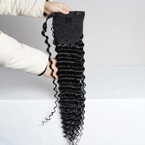 Extensions <span class=keywords><strong>de</strong></span> <span class=keywords><strong>cheveux</strong></span> naturels <span class=keywords><strong>queue</strong></span> <span class=keywords><strong>de</strong></span> <span class=keywords><strong>cheval</strong></span>, <span class=keywords><strong>cheveux</strong></span> humains, lisses et soyeux, pour filles africaines, <span class=keywords><strong>postiche</strong></span> noir, <span class=keywords><strong>queue</strong></span> <span class=keywords><strong>de</strong></span> <span class=keywords><strong>cheval</strong></span> pour femmes noires - Product Image 4