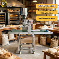 ZD200-F1 Automatische Quantitative Abfüllmaschine Donut-Maschine Kleinunternehmer-Ideen Bäckereiausrüstung für Kuchenhersteller