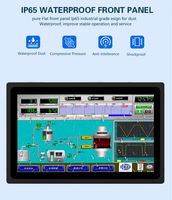 Panel PC Industrial Resistente IP65 de 21.5 Pulgadas sin Ventilador con Pantalla Táctil Capacitiva RK3399 y Marco Abierto para Montaje en Pared Android en Stock