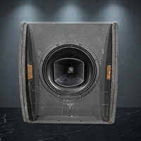 Haut-parleur coaxial LS3 de 12 pouces, 250W/400W, impédance 8 ohms, connectivité XLR/Speakon, boîtier en bois, sur pied, mono, garantie 3 ans