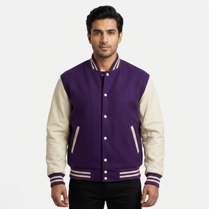 Vestes universitaires en laine sur mesure, pas chères, pour hommes, grandes tailles, avec écussons universitaires inclus. - Product Image 1